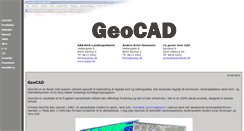Desktop Screenshot of geocad.dk