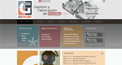 Desktop Screenshot of geocad.es